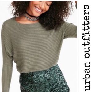 Silence + noise dolman long sleeve top